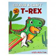 Color and make your own T-Rex - #599742