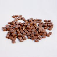 Colorful Squares Brown 100 gr - #595038