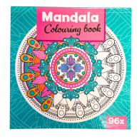 Coloring Book Mandala 18x18 cm - #599279