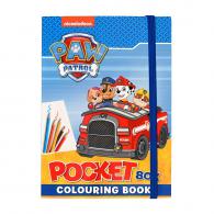Coloring Book Paw Patrol Pocket Blue - #599264