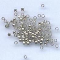 Crimp beads round platinum  100 PC 12092-9201 - #206190
