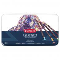 Derwent Coloursoft Pencils 36 Pieces - #594467