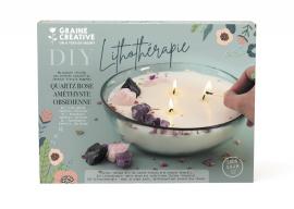 DIY LITHOTHERAPY CANDLE - #595042