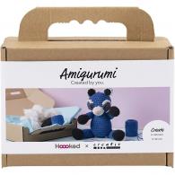 Hobbyset Amigurumi Raccoon Black Blue - #594580