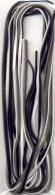 Imitation Leather cord 3 mm Black Gray White 3x2 m - #590975