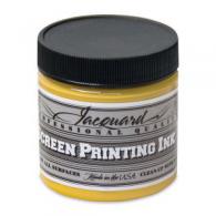 Jacquard Screen Printing Ink 118 ml Opaque Ocher Yellow - #589358