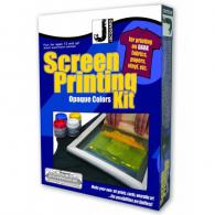 Jacquard Screen Printing Set for Dark Surfaces 25x35 cm - #592358