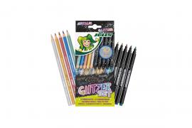 Jolly Ready Glitter Go Drawing Set 10 pieces - #595293