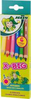 Jolly X-BIG Colored Pencils 6 pieces - #595112