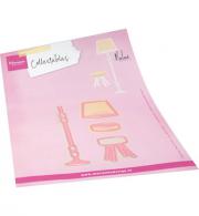Marianne Design Collectable, Lamp &amp; Stool by Marleen - #566201
