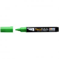 Marvy Uchida Textile Paint Marker Bold Neon Green - #598278