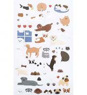 Mini Stickers 10x19cm, Dogs - #545948