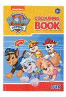 Paw Patrol coloring book with Stickers - #599272