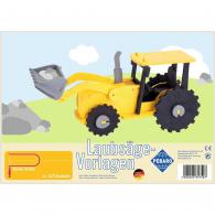 Pebaro Jigsaw Template Bulldozer - #594646