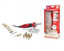 Pebaro Wood Burner Set Deluxe 20 Attachments with Switch - #588595