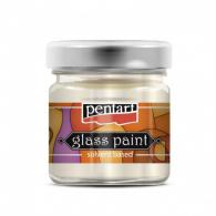 Pentart Glass Paint Solvent Base 30 ml White - #594540