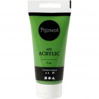 Pigment Art Acrylic Paint Chromium Green 75 ml - #597818
