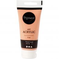 Pigment Art Acrylic Paint Salmon Pink 75 ml - #597330