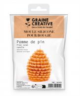 PINECONE SILICONE CANDLE MOULD - #598770