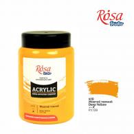 Rosa Studio Acrylic Paint 400 ml 410 Deep Yellow - #597649