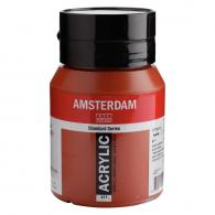 Royal Talens Amsterdam Acrylic Paint 411 Sienna Burnt 500 ml - #597836