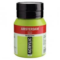 Royal Talens Amsterdam Acrylic Paint 617 Yellow Green 500 ml - #597601