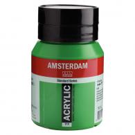 Royal Talens Amsterdam Acrylic Paint 618 Permanent Green Light 500 ml - #598015