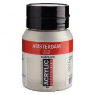 Royal Talens Amsterdam Acrylic Paint 800 Silver 500 ml - #597368