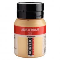 Royal Talens Amsterdam Acrylic Paint 802 Light Gold 500 ml - #597619