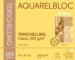 Schut Terschelling Watercolor paper 18x24 cm 200gr 20 sheets - #593732