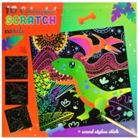 Scratch Cards Dinosaur 10 pieces - #599592