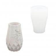 Silicone Mold 10.5x7 cm Flower Vase - #598852
