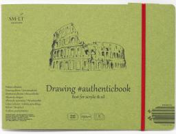 SMLT Album Acrylic and Oil Paint 24.5x17.6 cm 290gr 8 sheets White - #597999