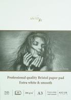 SMLT Drawing Pad Professional Bristol A3 308gr 10 sheets - #597671