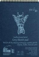 SMLT Ring Binder Sketches A4 180gr 30 sheets Gray - #598053
