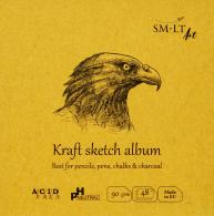 SMLT Sketchbook Square Kraft 14 cm 90gr 48 sheets - #596842