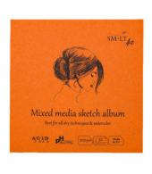 SMLT Sketchbook Square Mixed Media 14 cm 200gr 32 sheets - #596839