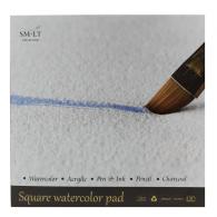 SMLT Watercolor block 30x30 cm 260gr 20 sheets - #597249