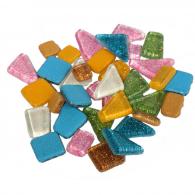 Soft Glass Polygonal Glitter Mix Pastel 100 gr - #594940