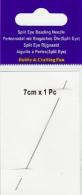Split Eye Beading Needle 7 cm - #590232