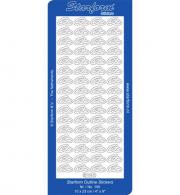 Starform Outline Sticker, Zilver, 108 - #551156