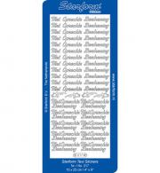 Starform Outline Sticker, Zilver, 217 - #551072