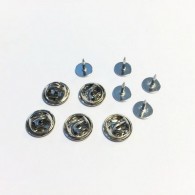 Stitch pins 8 mm Platinum 5 PC 12375-7501 - #123804