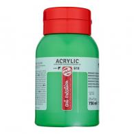 TAC Acrylic Paint 618 Permanent Green Light 750 ml - #597454