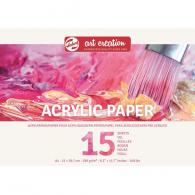 TAC Acrylic Paint Paper A4 290gr 15 sheets - #597491
