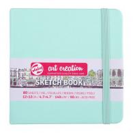 TAC Sketchbook 12x12 cm 140 gr 80 sheets Mint green - #596764