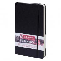 TAC Sketchbook 13x21 cm 140gr 80 sheets Black - #597418