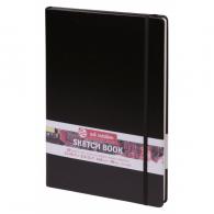 TAC Sketchbook 21x30 cm 140gr 80 sheets Black - #597866