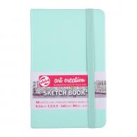 TAC Sketchbook 9x14 cm 140 gr 80 sheets Mint green - #597665
