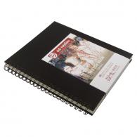 TAC Spiral Sketchbook 21.5x28 cm 110gr 80 sheets Black - #596697